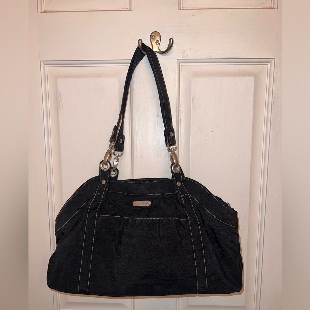 Vintage Baggallini Black Shoulder Bag